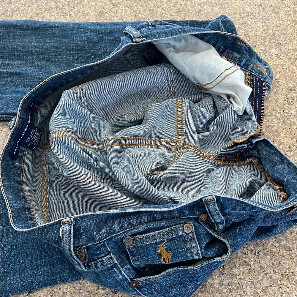Ralph Lauren Sport by Ralph Lauren Blue Jeans 30 VERY MUSTY Fair Condition - Picture 17 of 17